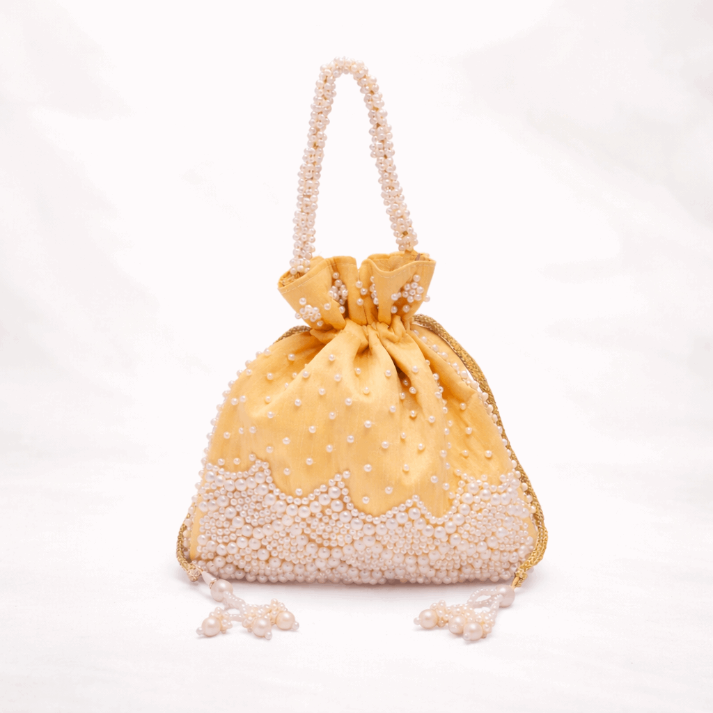 Potli Bag for Women Wedding Potli Bag Golden