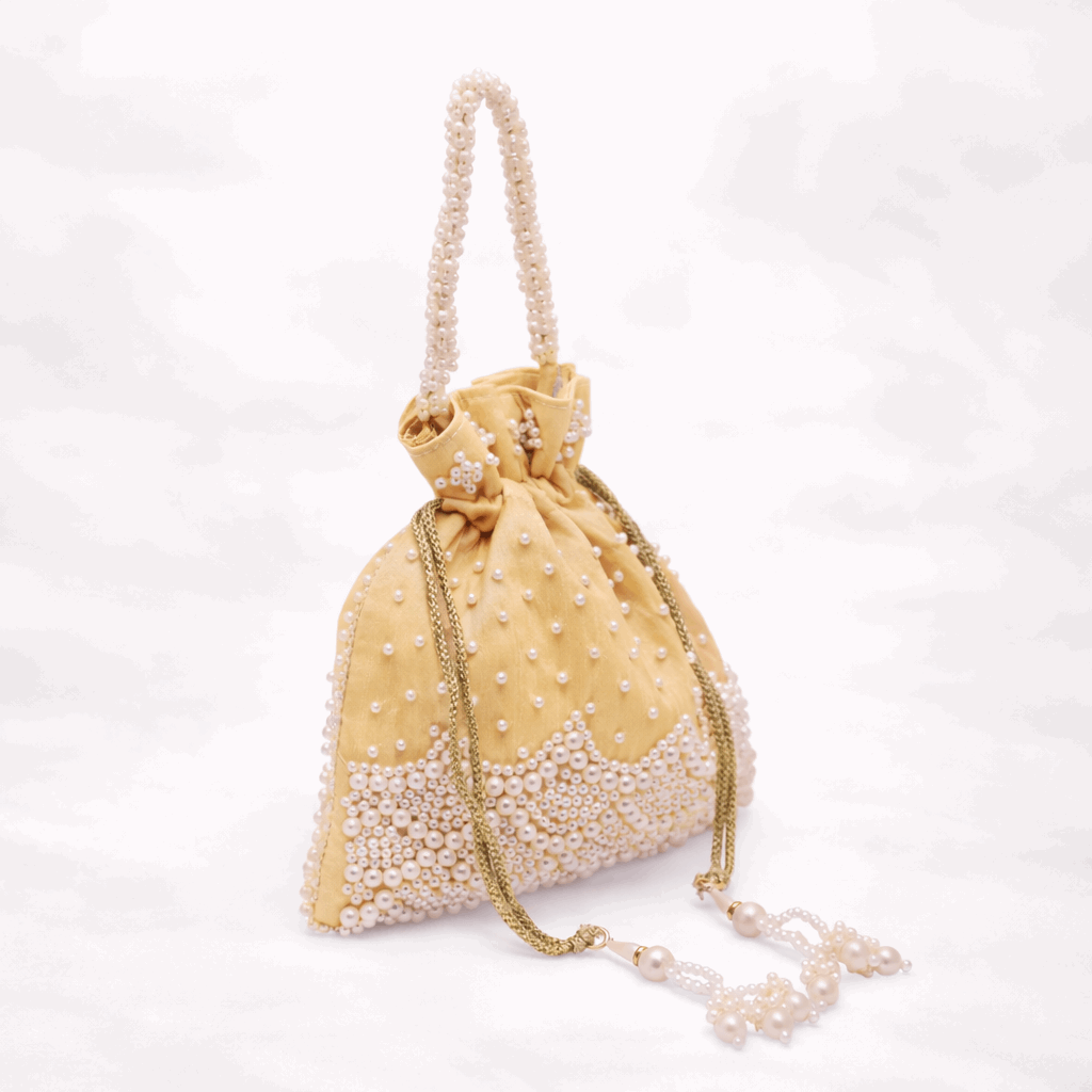 Potli Bag for Women Wedding Potli Bag Golden