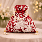Potli Bag for Women Wedding Potli Bag Maroon