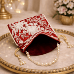 Potli Bag for Women Wedding Potli Bag Maroon