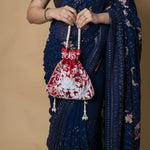 Potli Bag for Women Wedding Potli Bag Maroon