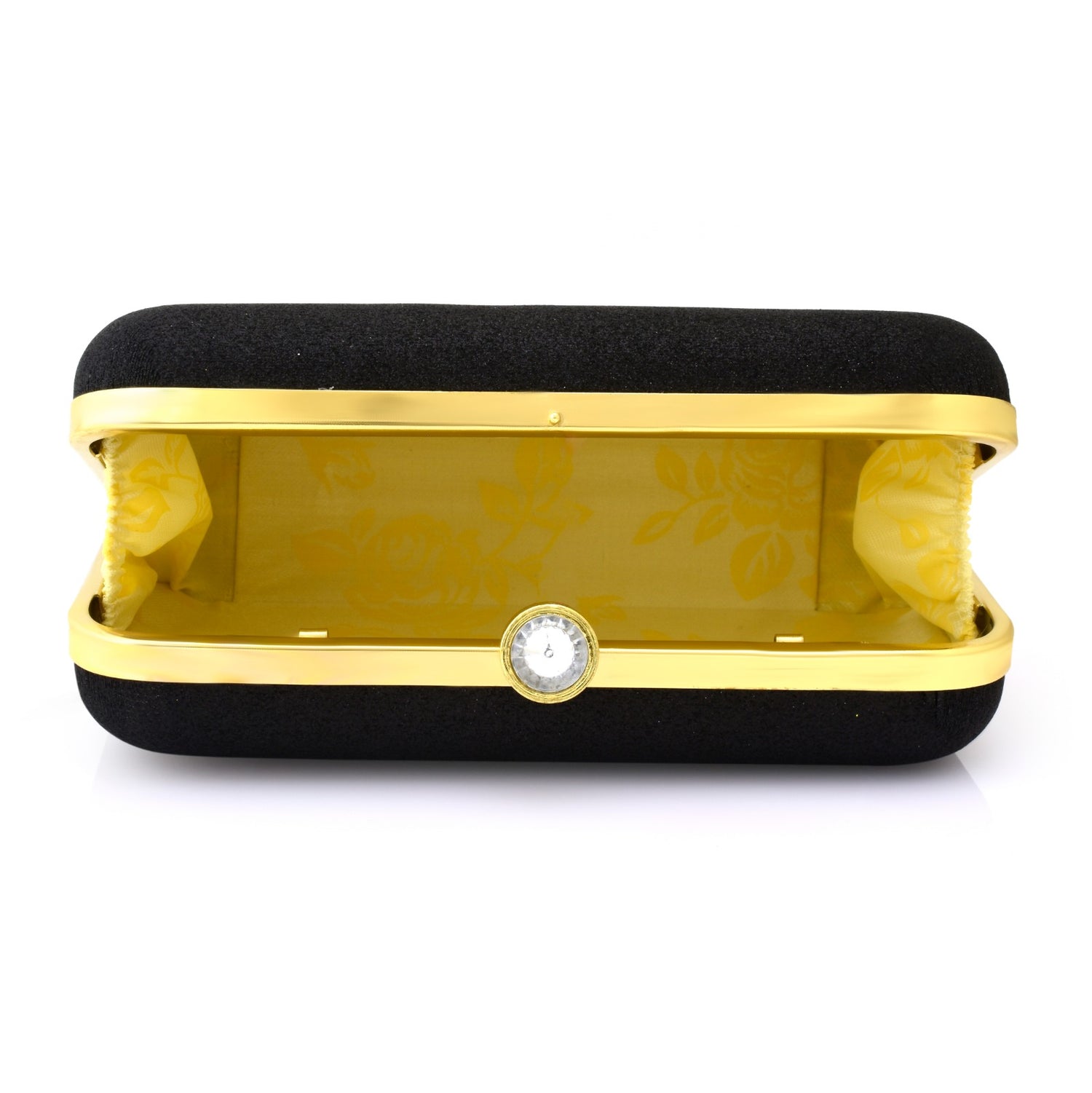 Formal Evening Bag Clutch for Women with Chain Black