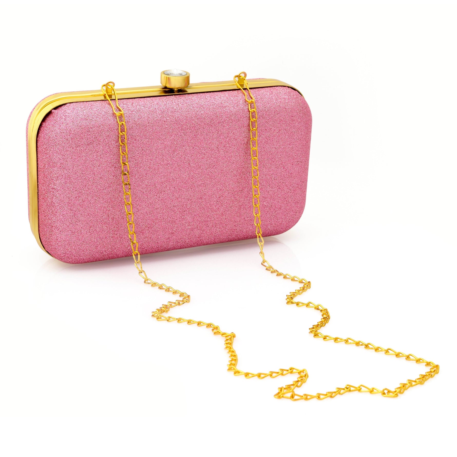 Formal Evening Clutch Bag for Women Pink