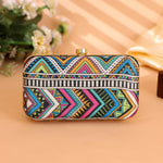 Zig Zag Party Clutch Bag for Women Evening