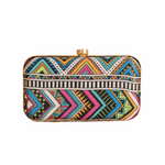 Zig Zag Party Clutch Bag for Women Evening
