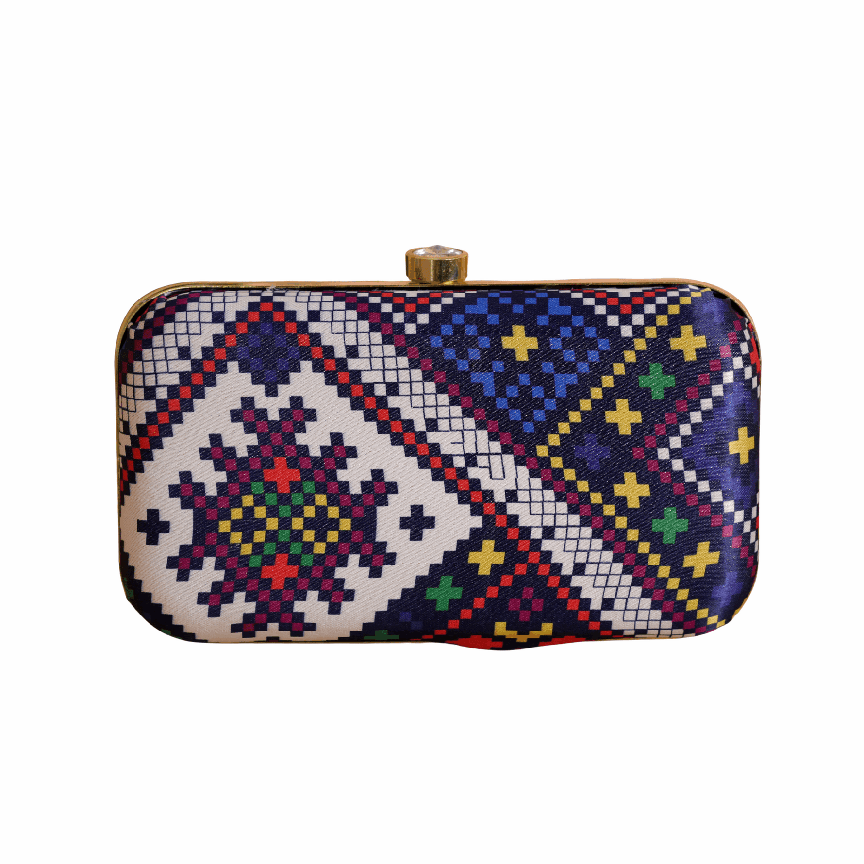 Bohemian Pattern Clutch Bag for Women Evening Party