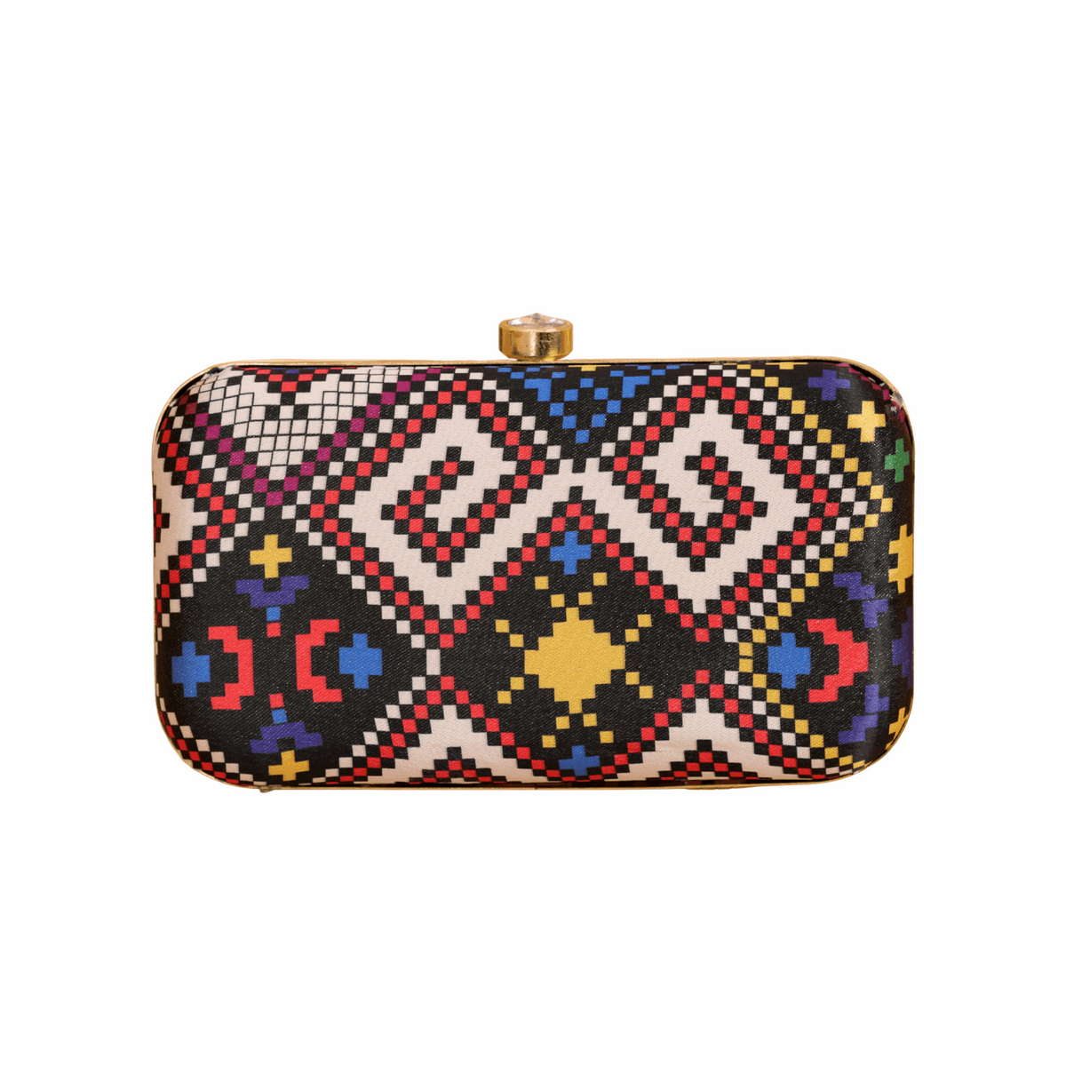 Bohemian Party Clutch Bag for Women Multicolor