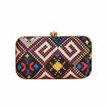 Bohemian Party Clutch Bag for Women Multicolor