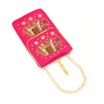 Embroidered Mobile Pouch Ethnic Velvet Phone Bag