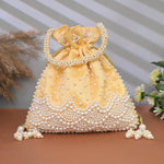 Potli Bag for Women Wedding Potli Bag Golden