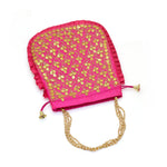 Potli Bag for Women Ethnic Wedding Potli Rani Pink